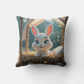 It's Sleepy Time for Haiku the Bunny Cushion