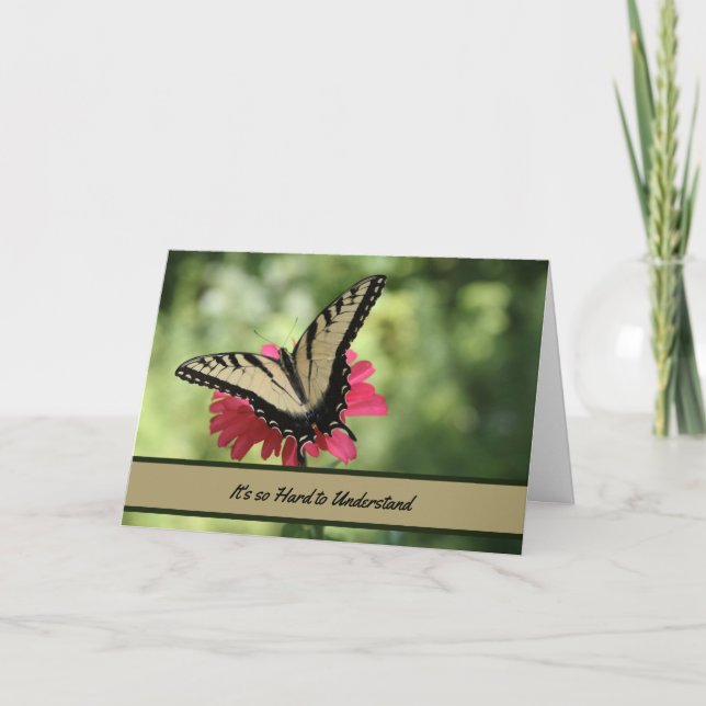 It's so Hard to Understand - Encouragement Card (Front)