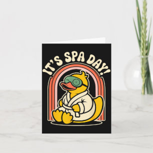 Its Spa Day Wellness Retreat Relax Beauty Home Spa Card