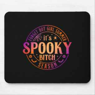 It's Spooky Season Fun Witch Halloween Tee Mouse Pad