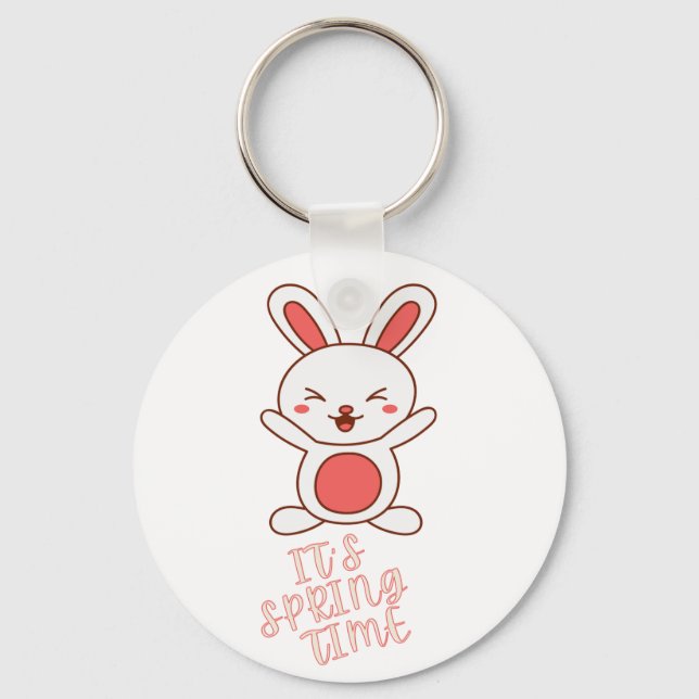 It's Spring Time                Key Ring (Front)