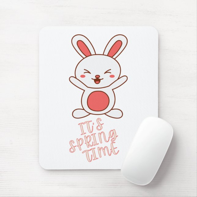 It's Spring Time                             Mouse Pad (With Mouse)