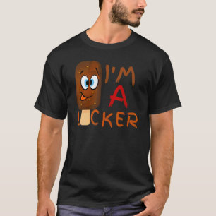 It's Summer Popsicle Stick Im A Licker Summer Ou T-Shirt
