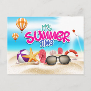 It's Summer Time Postcard