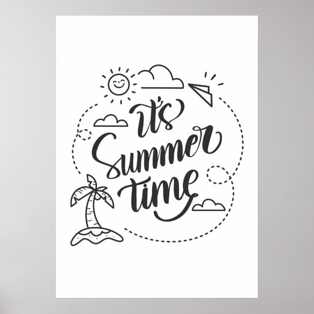 It's Summer Time Poster (Front)
