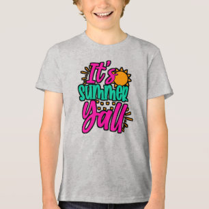 It's Summer Y'all-54808 Tri-Blend Shirt