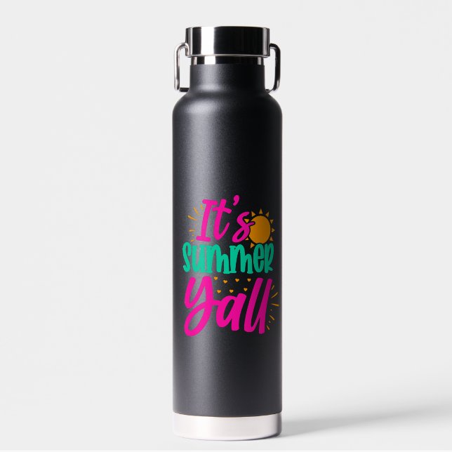 It's Summer Y'all-54808 Water Bottle (Front)