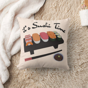 It's Sushi Time Cushion