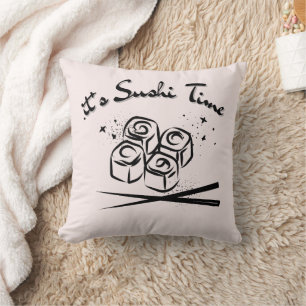 It's Sushi Time Cushion