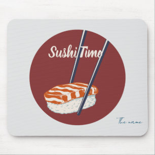 It's sushi time, sushi mouse pad