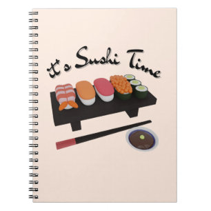 It's Sushi Time , Sushi Notebook