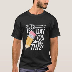 It's Test Day You Got This Teacher Retro Groovy Te T-Shirt
