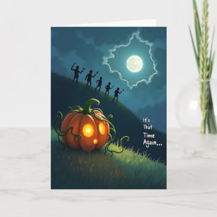Its That Time Again Halloween Card