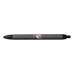 Its The 4th Of July Bruh Bald Eagle Patriotic Black Ink Pen