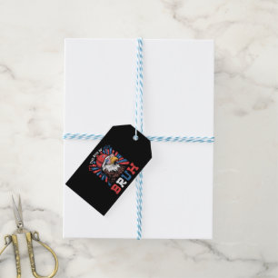 Its The 4th Of July Bruh Bald Eagle Patriotic Gift Tags