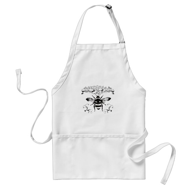 It's the bee's knees standard apron (Front)