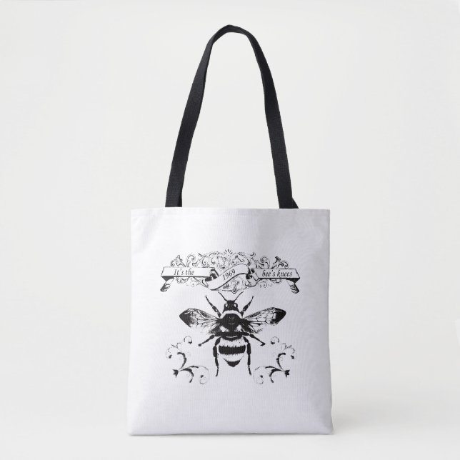 It's the bee's knees tote bag (Front)