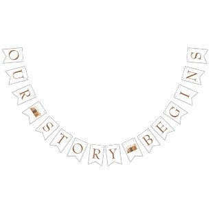 It's the Beginning of a New Chapter Bridal Shower Bunting