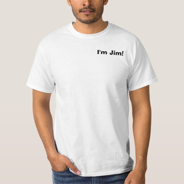 It's the Birthday Boy's T-shirt (Front)
