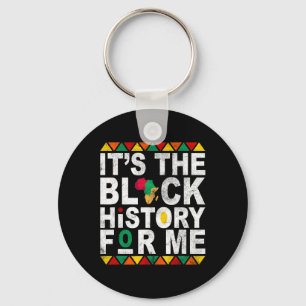 It's The Black History For Me History Month Melani Key Ring