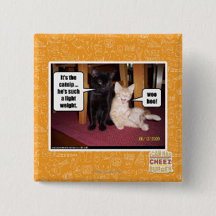 It's the catnip 15 cm square badge