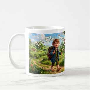It's The Journey Coffee Mug