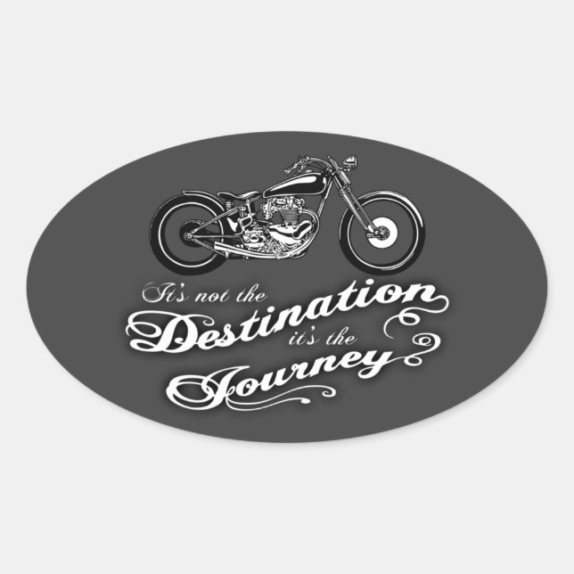It's the Journey Oval Sticker (Front)
