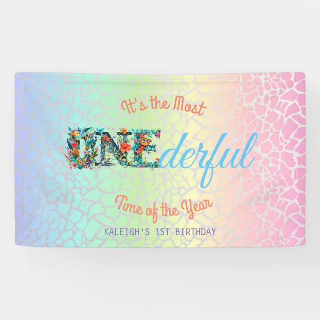 It's the Most ONEderful Time of the Year Banner (Horizontal)