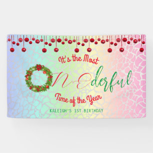 It's the Most ONEderful Time of the Year Banner