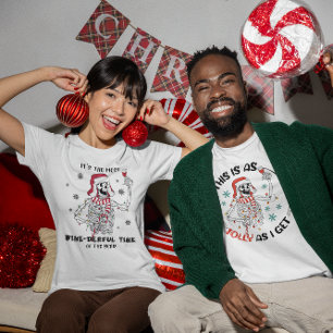 It's the Most Wine-derful Time Skeleton Funny Wine T-Shirt