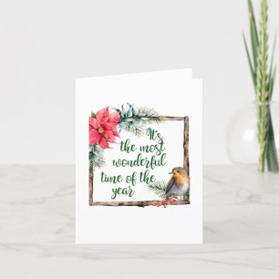 It's the Most Wonderful Christmas Holiday Card 