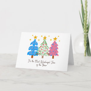 It's The Most Wonderful Time Christmas Card