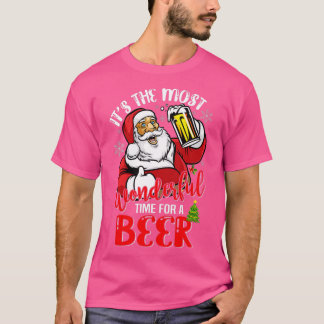 Its The Most Wonderful Time For A Beer Christmas S T-Shirt