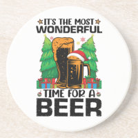 Its The Most Wonderful Time For A Beer Santa