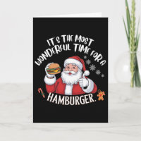 It's The Most Wonderful Time For A Hamburger 