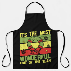 It's The Most Wonderful Time Of The Year Apron