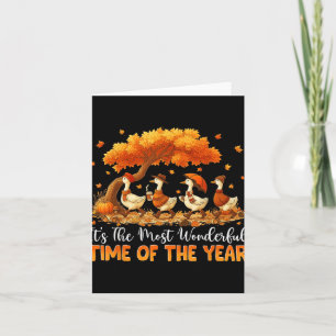 Its The Most Wonderful Time Of The Year Autumn Fal Card