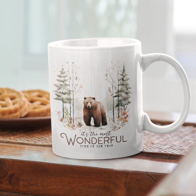 It's the Most Wonderful Time of the Year, Bear Coffee Mug (Creator Uploaded)