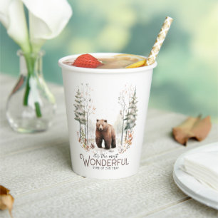 It's the Most Wonderful Time of the Year, Bear Paper Cups