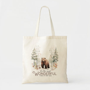 It's the Most Wonderful Time of the Year, Bear Tote Bag