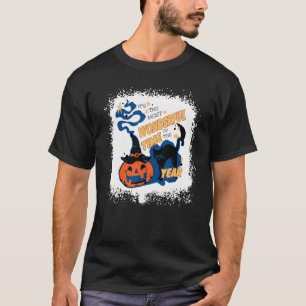 It's The Most Wonderful Time Of The Year Black Cat T-Shirt