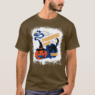 Its The Most Wonderful Time Of The Year Black Cat  T-Shirt