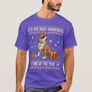 Its The Most Wonderful Time Of The Year Bulldog Sa T-Shirt