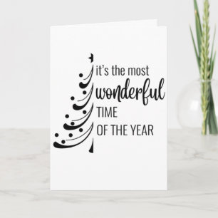 **IT'S THE MOST WONDERFUL TIME OF THE YEAR** CARD