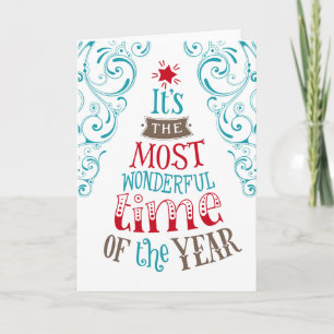 It's The Most Wonderful Time Of The Year Card
