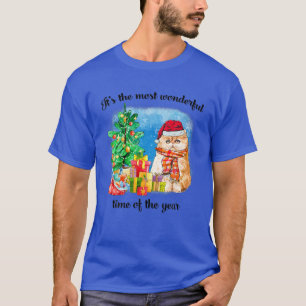 It's The Most Wonderful Time Of The Year Cat Chris T-Shirt
