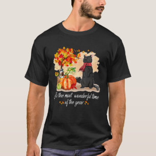 It's The Most Wonderful Time Of The Year Cat Thank T-Shirt