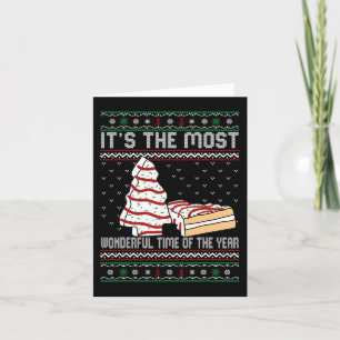 Its The Most Wonderful Time Of The Year Christmas Card
