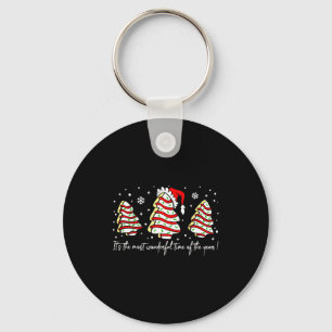 It's The Most Wonderful Time Of The Year Christmas Key Ring