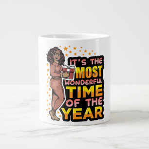 It's The Most Wonderful Time Of The Year Christmas Large Coffee Mug